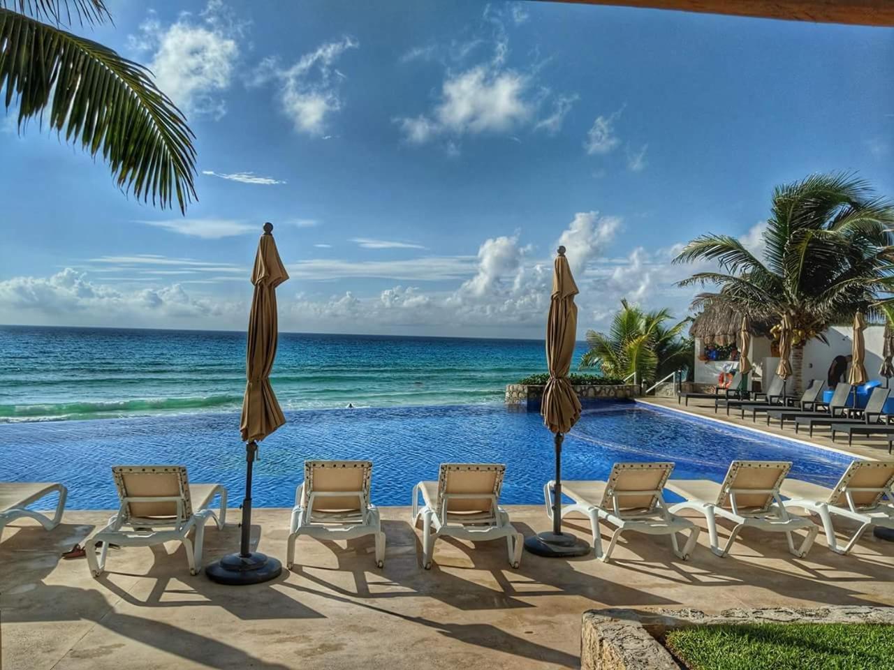 Cozy And Modern Apartment Cancun Bagian luar foto